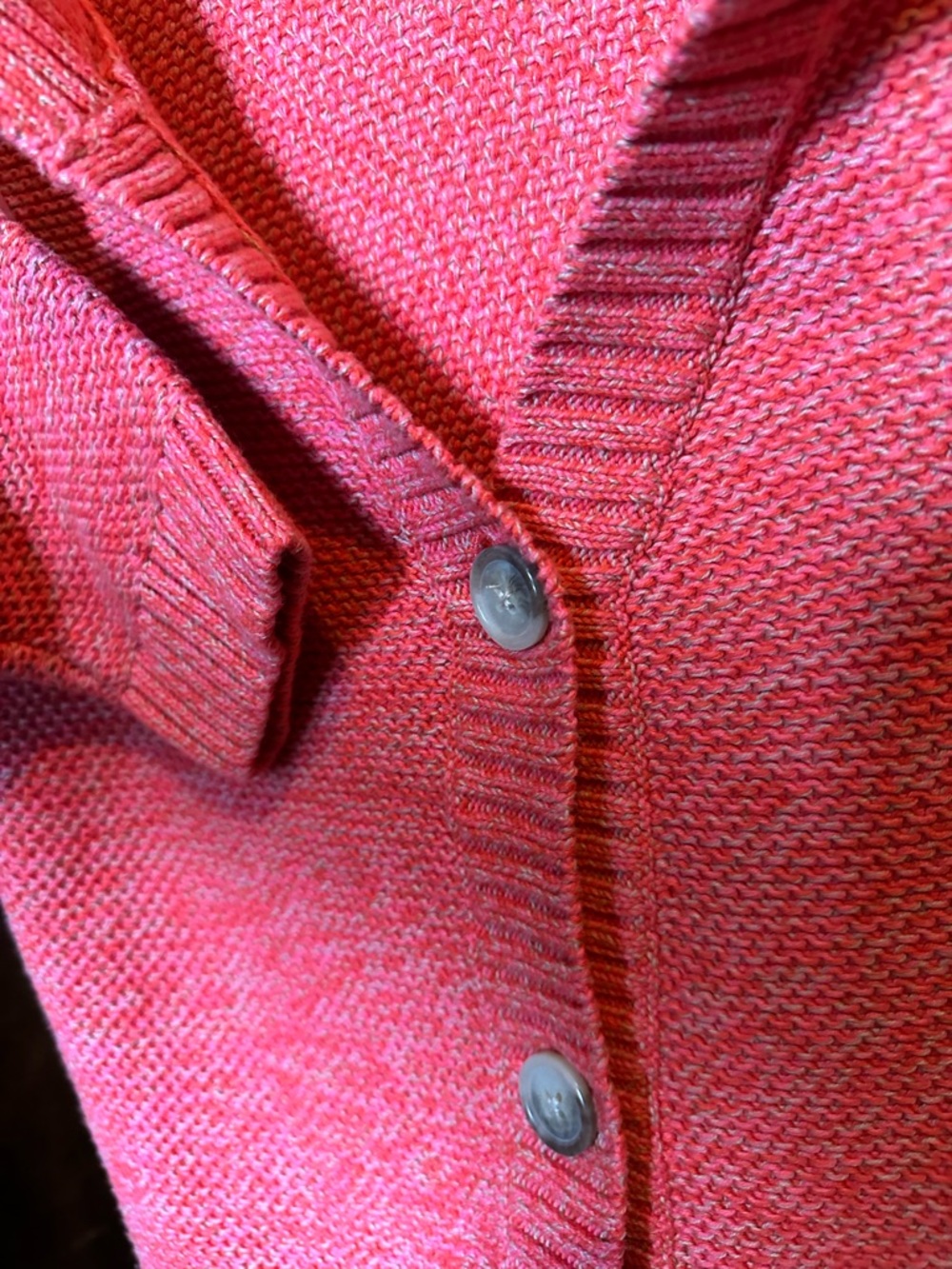 Textured Knit Button-Up Sweater by Ann Taylor - Picture 5 of 17